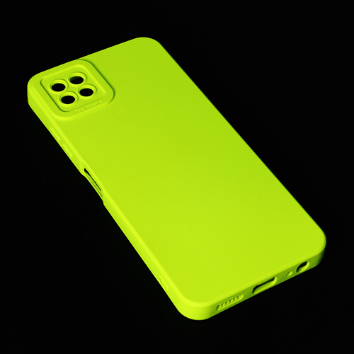 Torbica Silikon color za Samsung A226B Galaxy A22 5G svetlo zelena slika 1