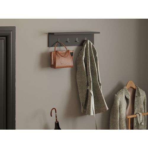 Ayla - Anthracite Anthracite Wall Shelf slika 3