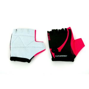 Rukavice dečije CROSSER  CG-KIDS 367 SHORT FINGER black/pink 4XS