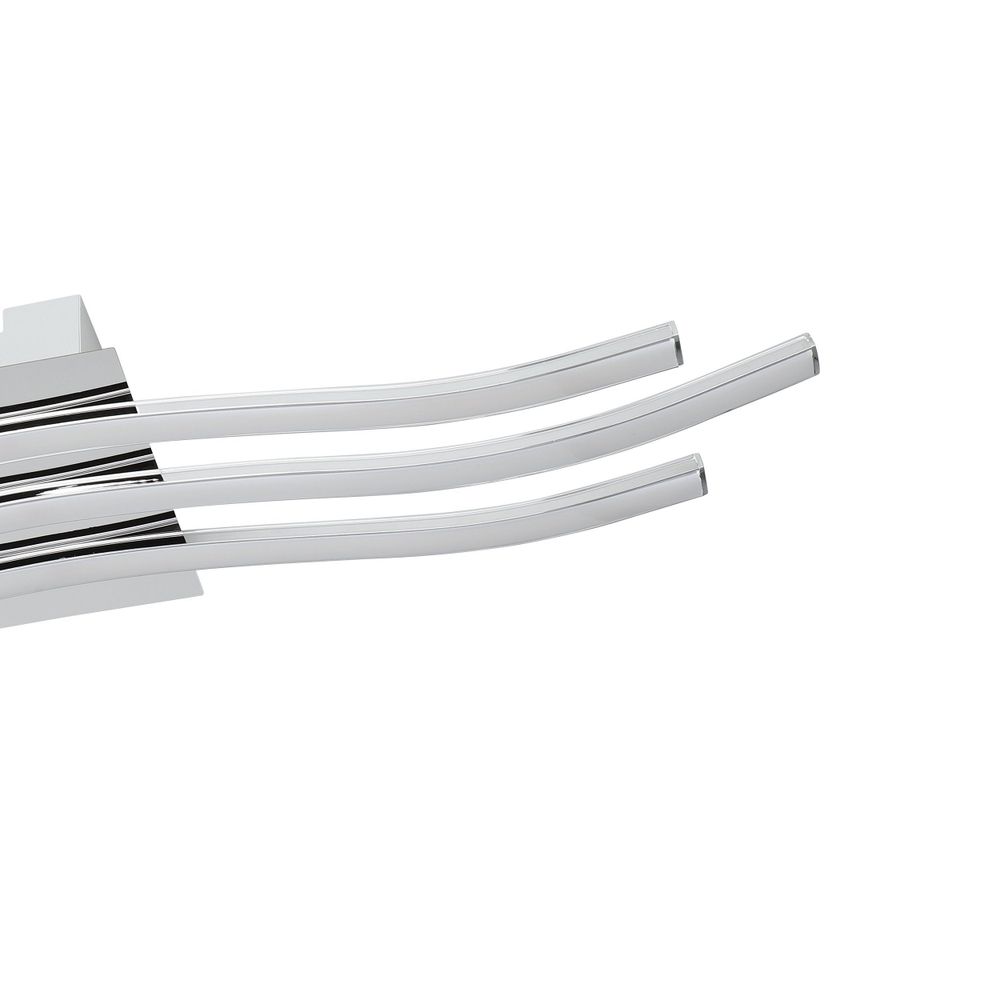Eglo Roncade zidna/stropna LED lampa, 26W, D 650 mm, aluminij/krom bijela slika 4