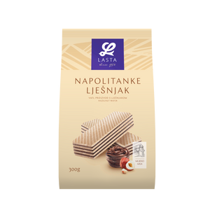 Lasta napolitanke lješnjak 300g