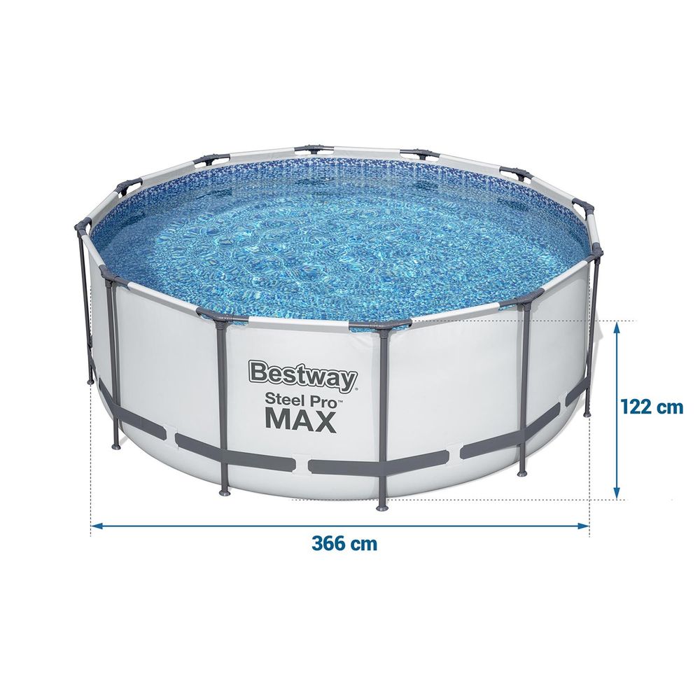 Bestway okvirni vrtni bazen 366 x 122 cm  56420 slika 8
