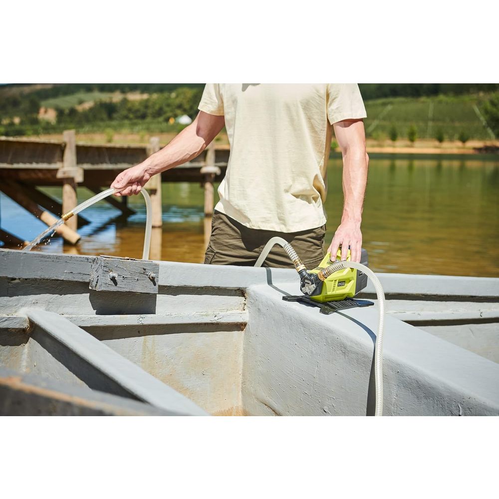 Ryobi 18V ONE+ Akumulatorska transportna pumpa R18TP-0 slika 3