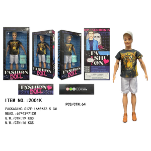 MKU639311 Lutka Ken 32X16CM