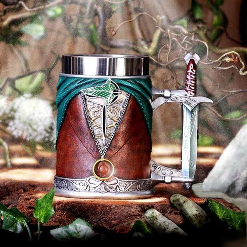 NEMESIS NOW LORD OF THE RINGS FRODO TANKARD 15.5CM slika 8