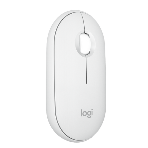 Logitech Pebble M350s, bežični miš, bijeli 910-007013 slika 1