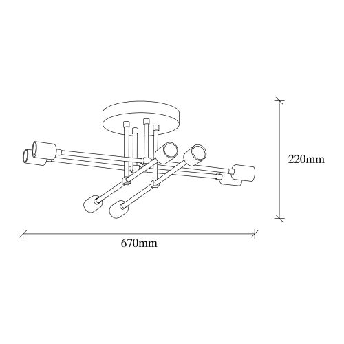 Opviq Exhaust - 1322 Crni Luster slika 3