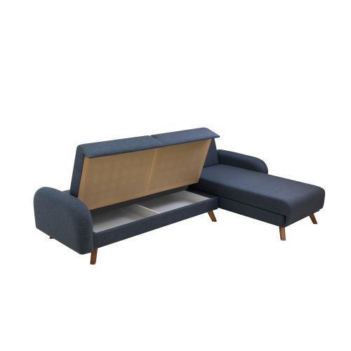 Atelier Del Sofa Hera 1 Ugao - Tamnoplava Boja - Ugao Sofa na Razvlačenje slika 10