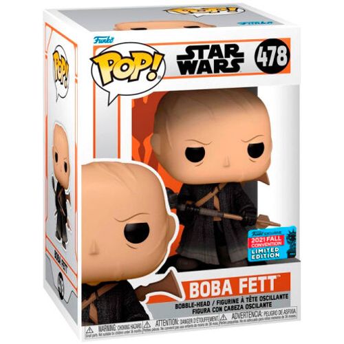 POP figure Star Wars Boba Fett No Armor Exclusive slika 2