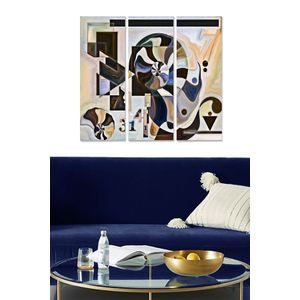 Dekorativna Slika od MDF-a u Više Boja (Set od 3 Komada) - MDF1275497500