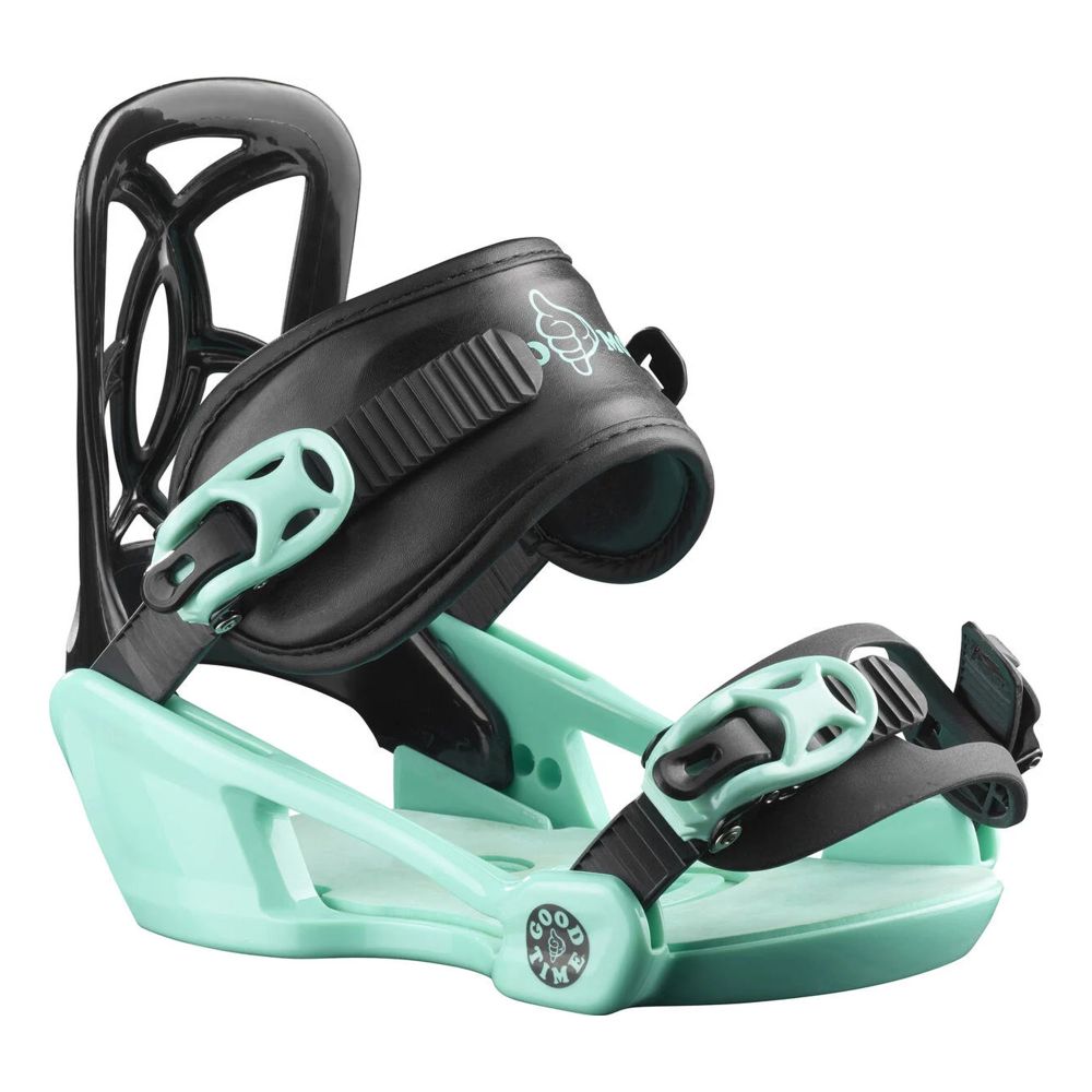 Salomon Dječiji vezovi za snowboard Goodtime, Black XS slika 1