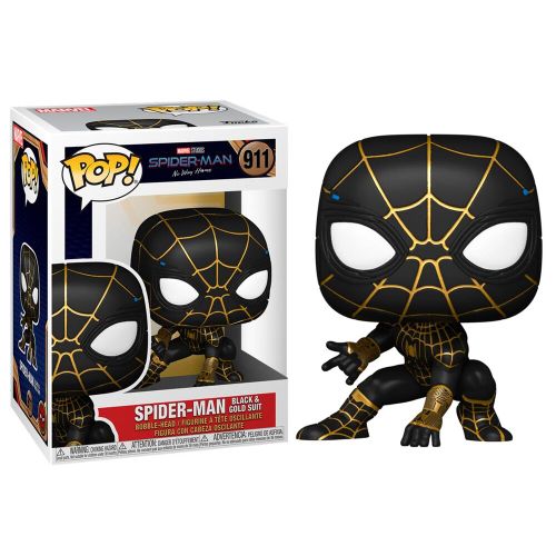 POP figure Marvel Spiderman No Way Home Spiderman Black & Gold Suit slika 1