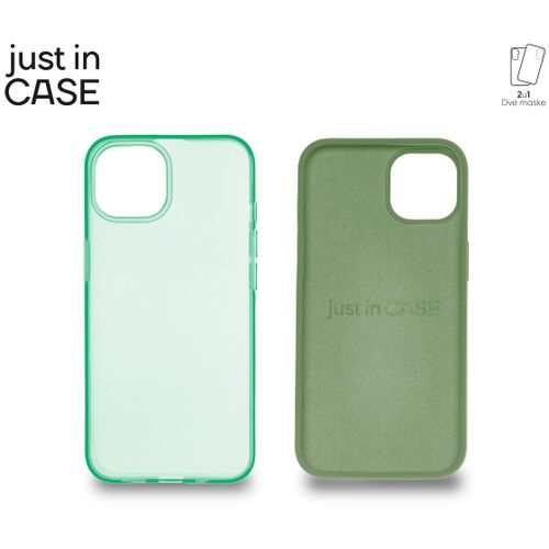 2u1 Extra case MIX paket ZELENI za iPhone 13 slika 2