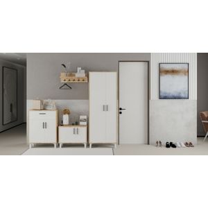 Dominik Set za Hodnik, boja: Atlantik/Bijela