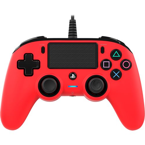 NACON kontroler PS4 žičani, crveni slika 1