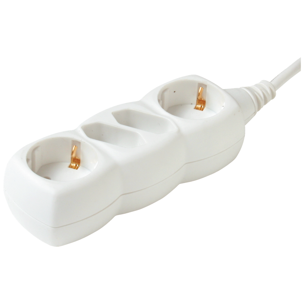 home Produžni kabl, 4 utičnice, 3 x 1.0 mm², 1.5met - NV 14/WH slika 1