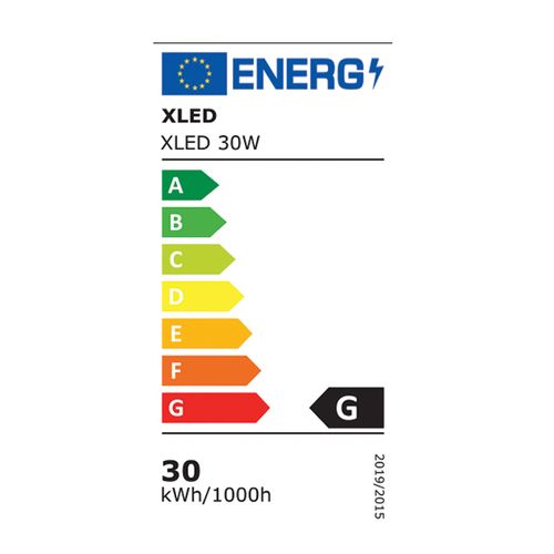 XLED 30W LED reflektor 6500K,2400Lm,AC220-240V slika 3