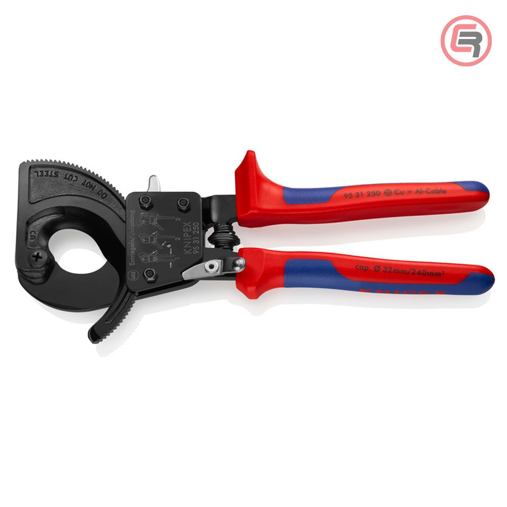 Knipex Škare Makaze 250mm Za Kablove fi 32mm / 240mm2 - 95 31 250 slika 1