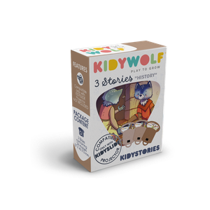 Kidywolf Set slajdova Kidystories za dječiji projektor - History, 3kom 