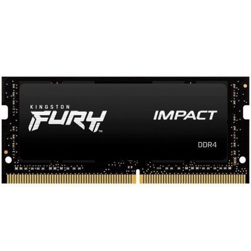 Memorija KINGSTON Fury Impact KF432S20IB 32 32GB SODIMM DDR4 3200MHz crna slika 1