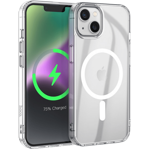 hoco. Navlaka za iPhone 14, magnetic, transparent - Phone case iP14 slika 2