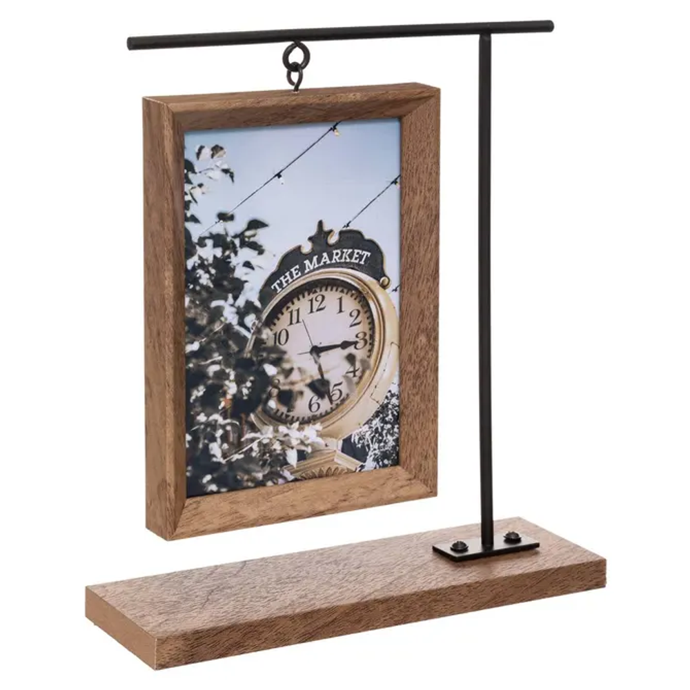 Atmosphera okvir za sliku tyler 20x6x23,5cm mdf/staklo/metal bež slika 1