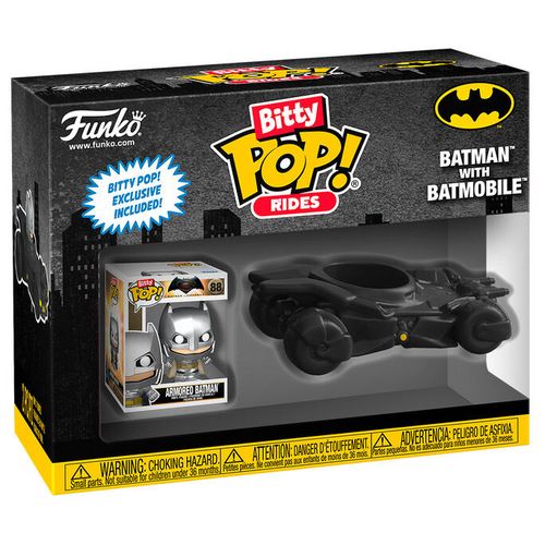 Bitty POP figure Ride DC Batman with Batmobile slika 1