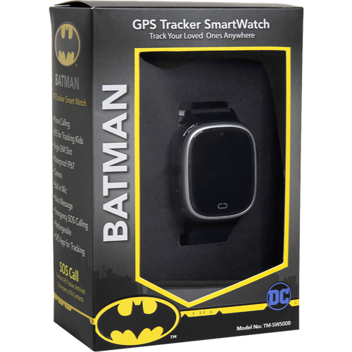 DC Pametni sat, Batman, GPS, SIM card slot, IP67 - BATMAN GPS Tracker SmartWatch slika 2