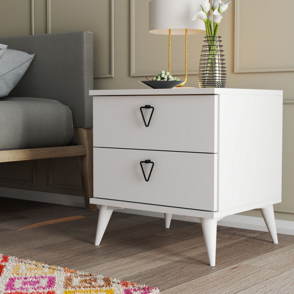 Versa-Ce 3634 White Nightstand slika 1