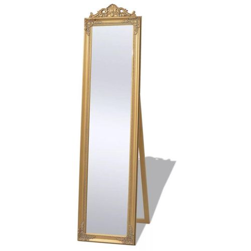Samostojeće Ogledalo Barokni Stil 160x40 cm boja zlata slika 1