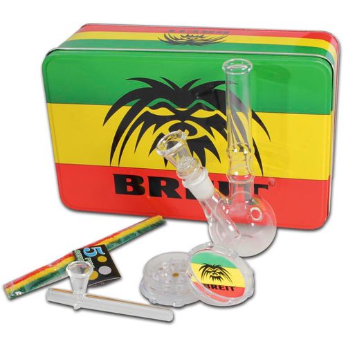 Breit Mini Bong Set sa Grinderom + Lulom slika 1