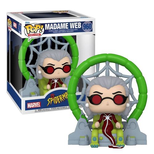 Funko Pop Deluxe: Marvel Spider-Man - Madame Web 15 cm slika 2