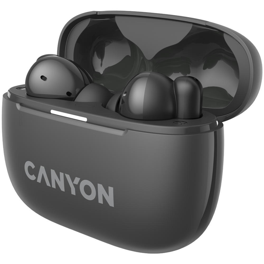 CANYON OnGo TWS-10 ANC+ENC Bežične Slušalice sa Mikrofonom, Crne slika 4
