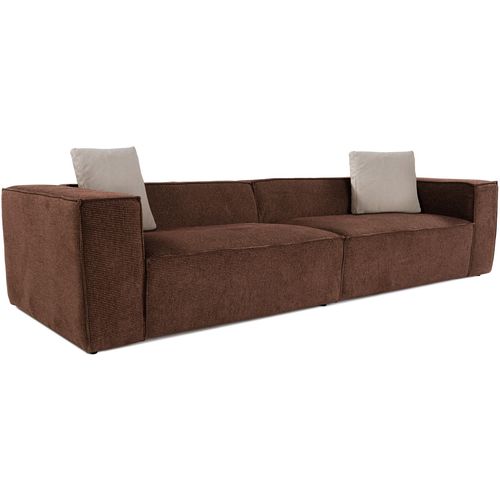 Lora L2-2R Brown 4-Seat Sofa slika 5