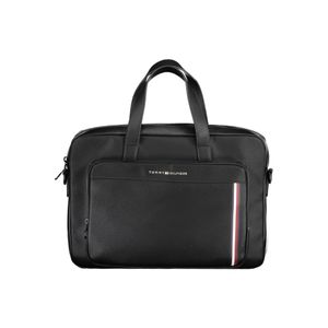 TOMMY HILFIGER MAN BLACK BRIEFCASE