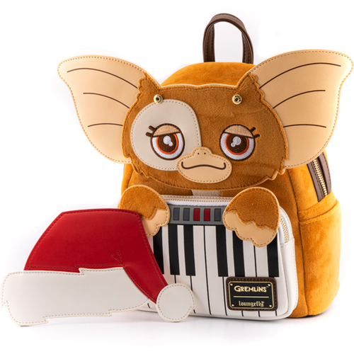 Loungefly ruksak Gremlins Gizmo Holiday Cosplay W Removable Hat Mini slika 2