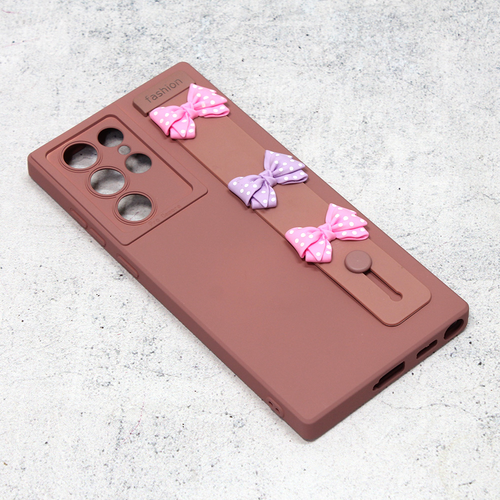 Torbica Bow za Samsung S908B Galaxy S22 Ultra roze slika 1