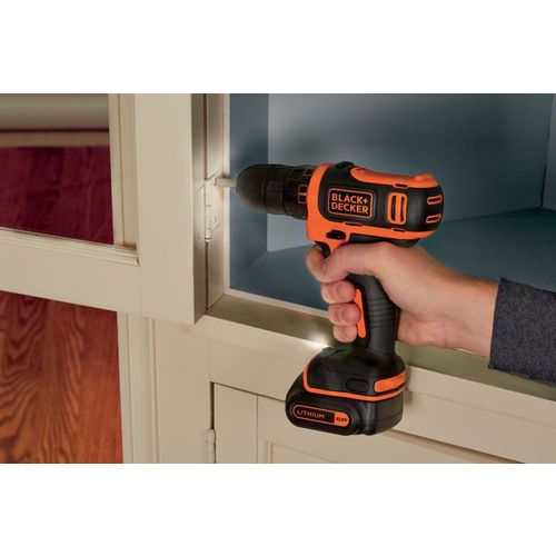 Black & Decker  Akumulatorska Bušilica Odvijač 10,8V BDCDD12K slika 4