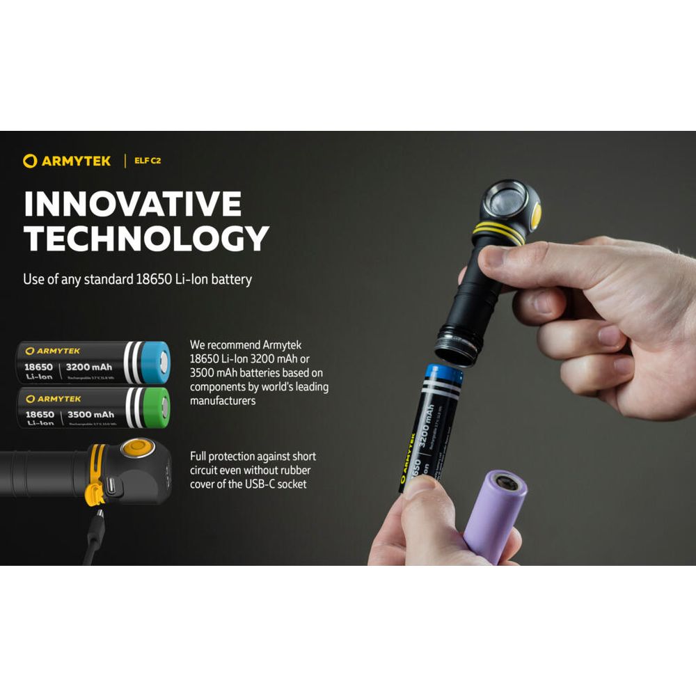 Armytek Baterijska lampa ELF C2 slika 21