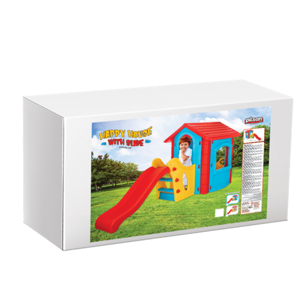 Pilsan Kućica za djecu sa toboganom Happy House 06-432 slika 4