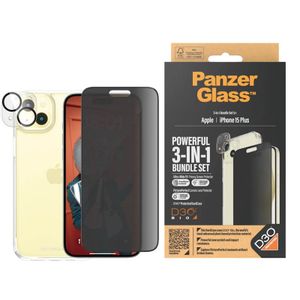 Bundle PanzerGlass iPhone 15 Plus Privacy