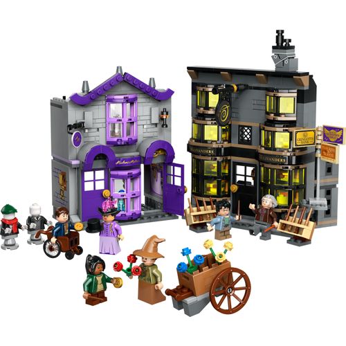 LEGO® HARRY POTTER™ 76439 Ollivanderova trgovina™ i Butik gđe Malkin slika 4