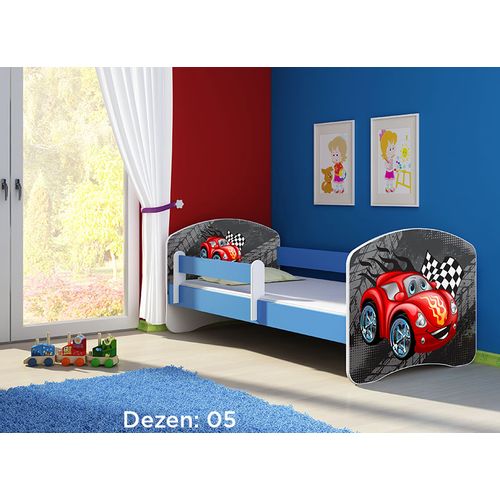 Deciji krevet ACMA II 180x80 + dusek 6 cm BLUE5 slika 1