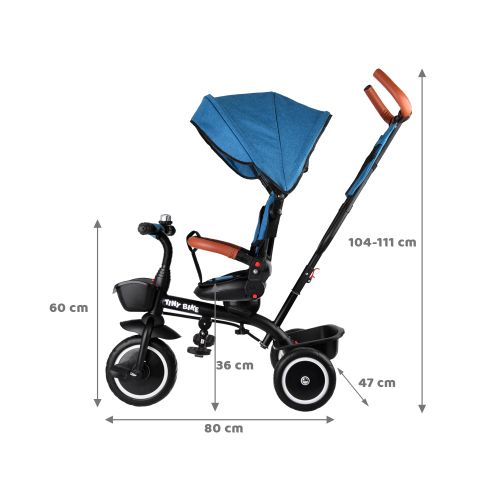 Tricikl Tiny Bike 3u1 – Green slika 5