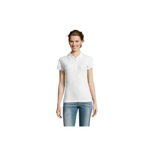 PEOPLE ženska polo majica sa kratkim rukavima - Bela, XL 