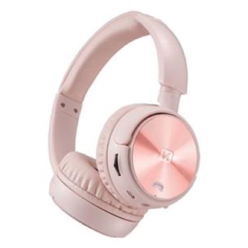 SWISSTEN slušalice Bluetooth, FM, mikrofon, HandsFree, microSD, roze TRIX slika 1