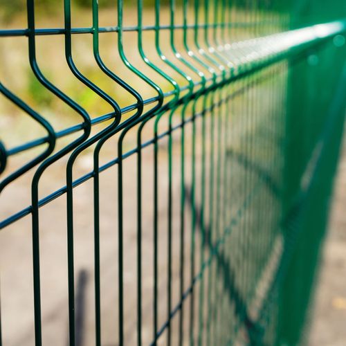 Panel 3D ograda, Zn+PVC, 250x123cm, 4 mm, zeleni slika 2