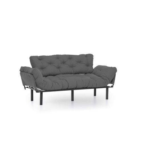 Atelier Del Sofa Nitta Triple - Sivi trosed na razvlačenje slika 11