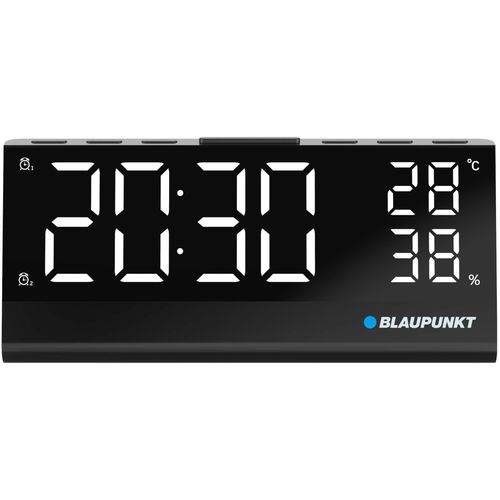 Blaupunkt Clock radio sa unutarnjom temperaturom i vlagom CR10ALU slika 1