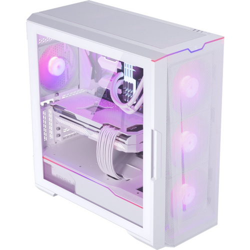 PHANTEKS ECLIPSE G500A Kućište s kaljenim staklom i D-RGB LED osvjetljenjem, bijelo slika 2